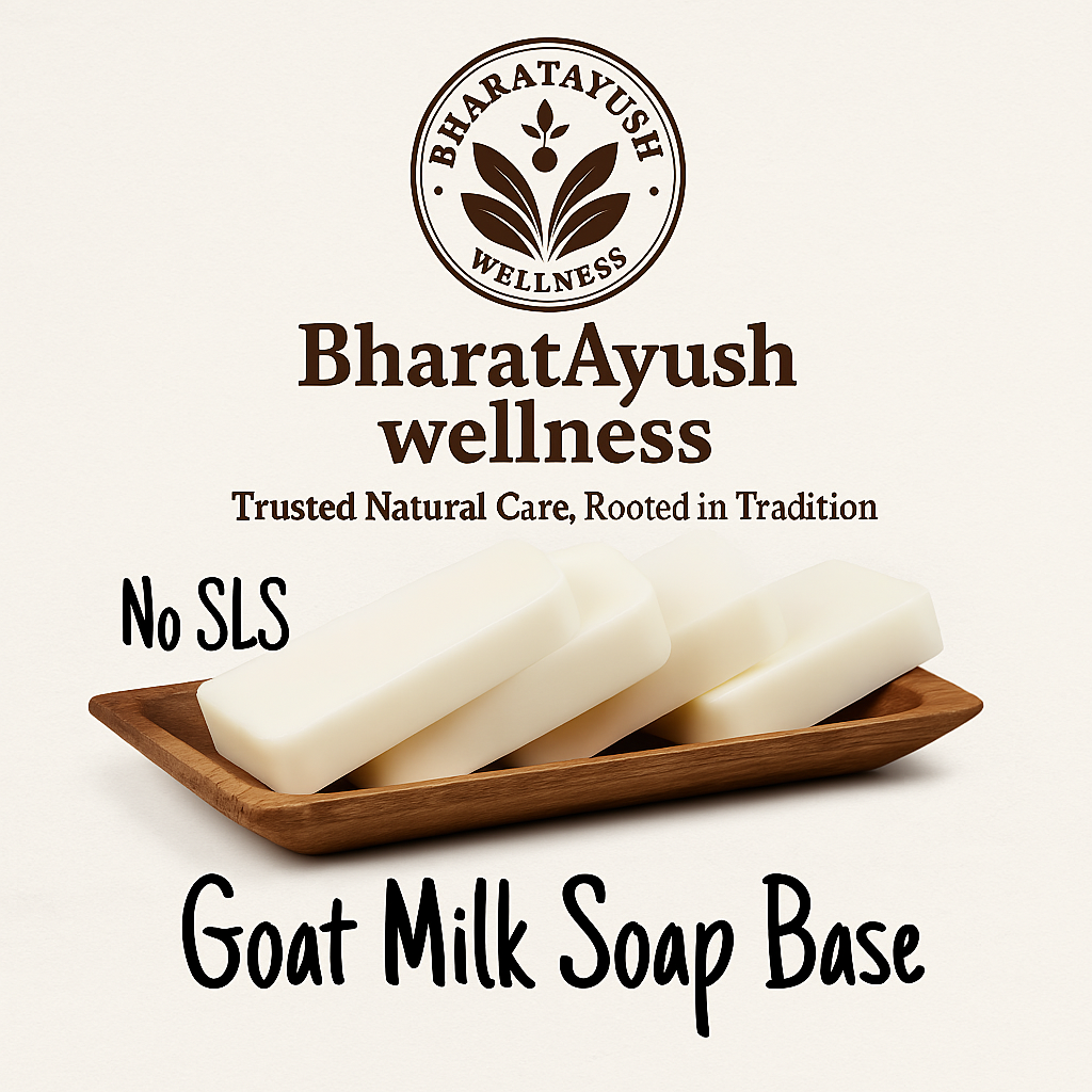 Goat Milk Soap Base – Skin-Nourishing, SLS-Free, Melt & Pour**