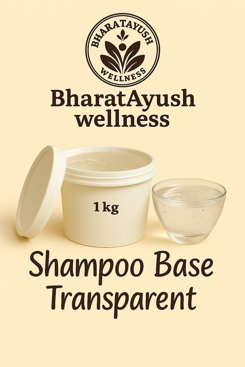 Transparent Shampoo Base – SLS & Paraben-Free, Vegan, Dilutable