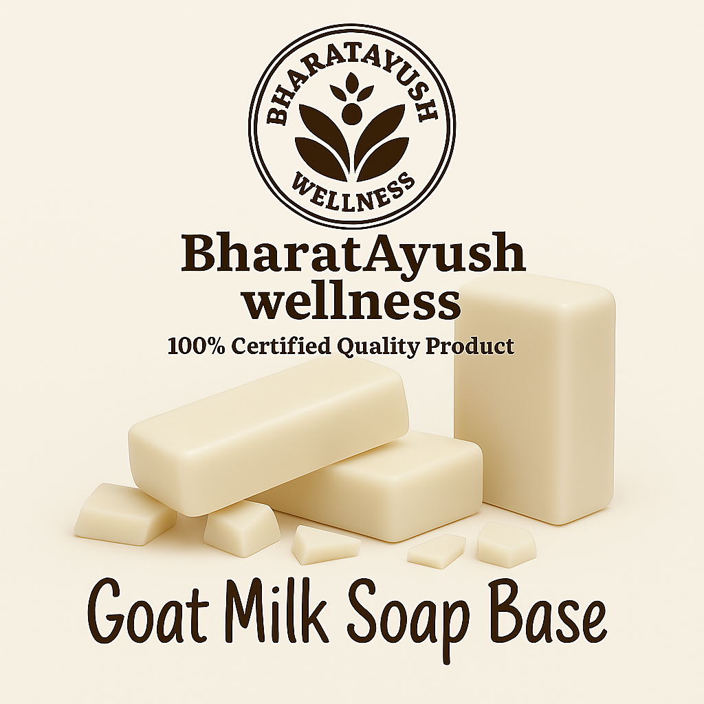 Goat Milk Soap Base – Skin-Nourishing, SLS-Free, Melt & Pour**
