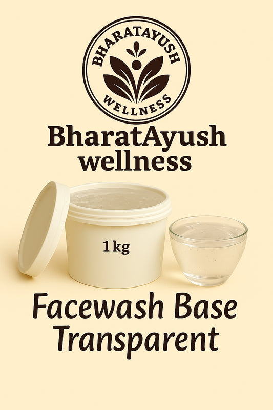 Transparent Face Wash Base – SLS & Paraben-Free, Vegan, Customizable