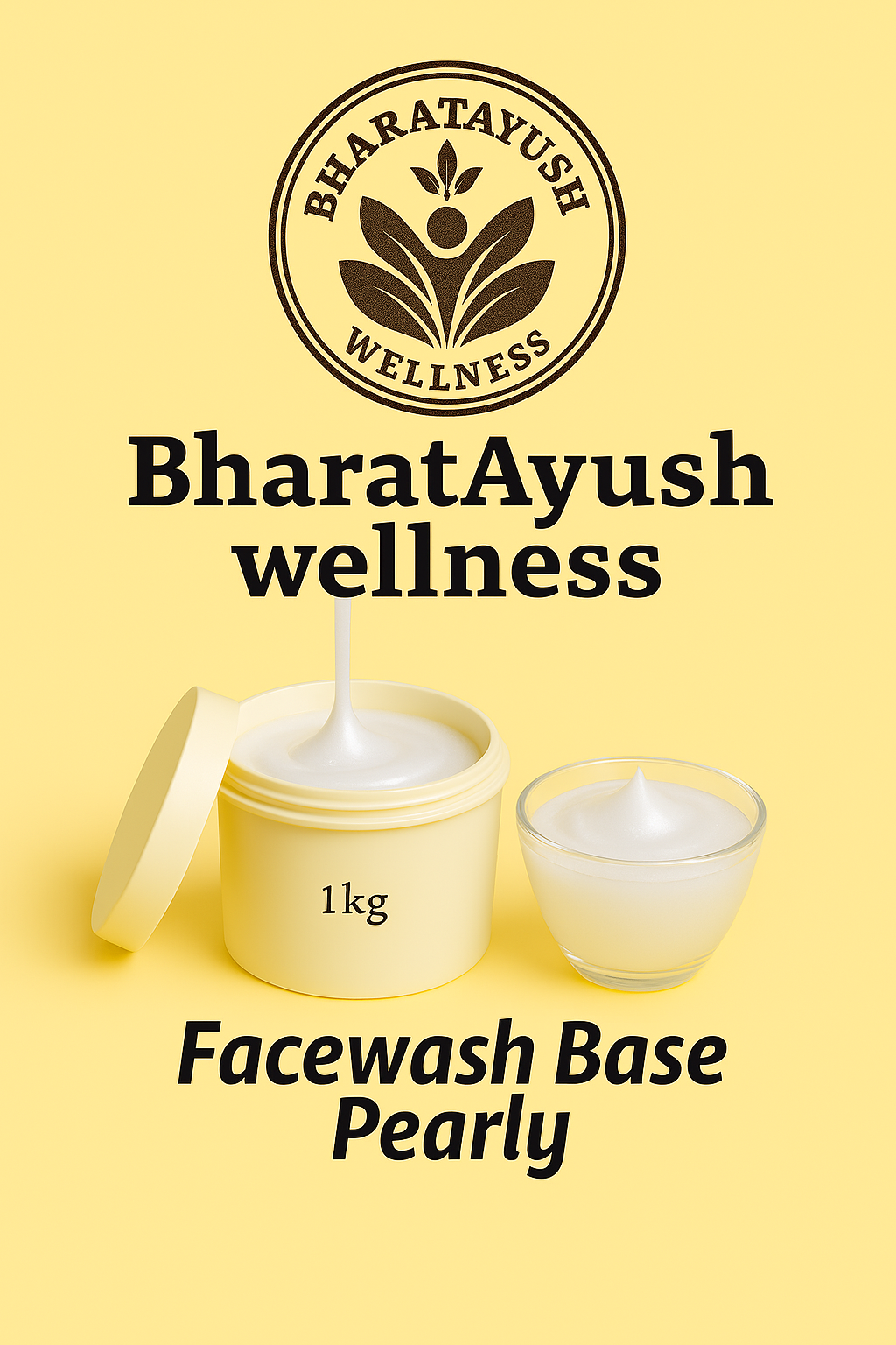 Pearly Face Wash Base – SLS & Paraben-Free, Vegan, Hydrating